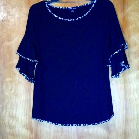 Cable and gauge medium blouse pretty sleeves - Picture 5 of 9